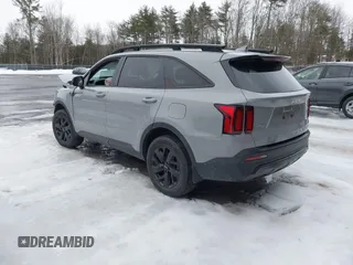 2022 Kia Sorento X-Line S with VIN 5XYRLDLC7NG118060, listed as a IAAI auction lot 41650022 with 42,331 mi miles. Bid and sale history available at carsss.com. Image 3.