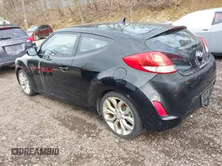 2012 Hyundai Veloster w/Black Int with VIN KMHTC6AD6CU020657, listed as a IAAI auction lot 42031670 with 187,585 mi miles and . Bid and sale history available at DreamBid. Image 3.