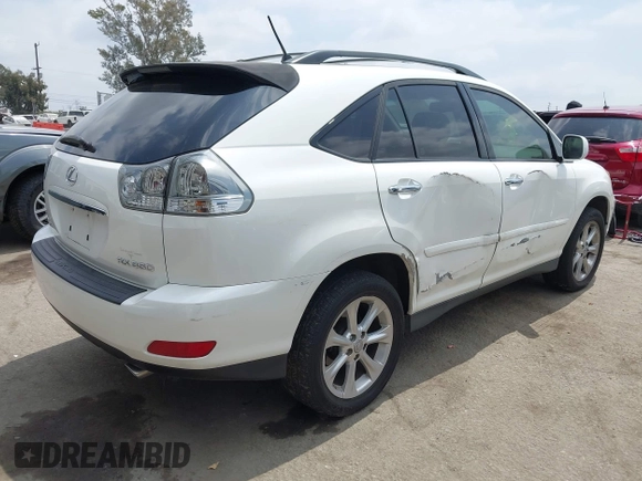 2008 Lexus RX 350 z VIN JTJGK31UX80013763, wystawiony jako IAAI lot #42121125 z przebiegiem 171 038 mil mil oraz . Historia ofert i sprzedaży dostępna na DreamBid. Obrazek 4.