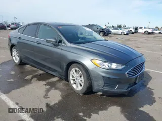 2020 Ford Fusion Hybrid SE with VIN 3FA6P0LU0LR114482, listed as a IAAI auction lot 41560145 with 111,429 mi miles. Bid and sale history available at carsss.com. Image 1.