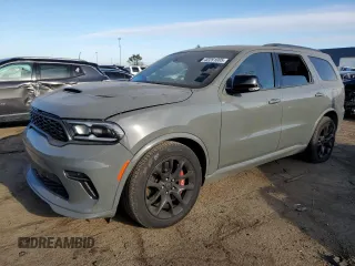 2021 Dodge Durango SRT 392 with VIN 1C4SDJGJ9MC890486, listed as a Copart auction lot 42291005 with 52,687 mi miles and Clean Title. Bid and sale history available at DreamBid. Image 1.
