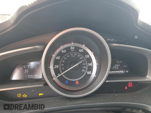 2015 Mazda 3 i Sport with VIN 3MZBM1K72FM188553, listed as a Copart auction lot 43422815 with 170,649 mi miles and Salvage Title. Bid and sale history available at DreamBid. Image 9.