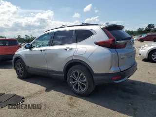 2020 Honda CR-V EX-L with VIN 5J6RW2H80LL047425, listed as a Copart auction lot 61838695 with 20,869 mi miles and Salvage title. Bid and sale history available at DreamBid. Image 2.