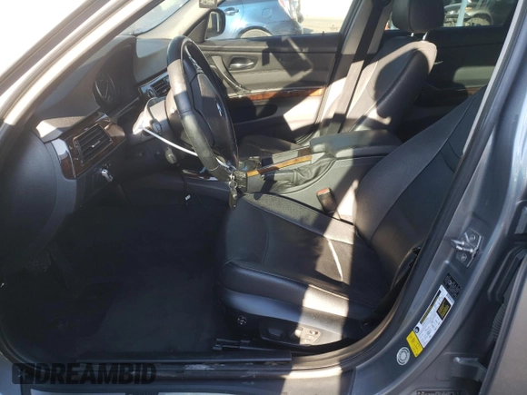 2011 BMW 3 Series 328i with VIN WBAPH5C58BA441154, listed as a Copart auction lot 50467185 with 167,328 mi miles and Salvage Title. Bid and sale history available at carsss.com. Image 7.