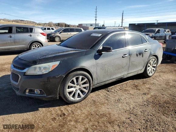 2014 Chevrolet Malibu LTZ with VIN 1G11H5SL0EF283854, listed as a Copart auction lot 42229705 with 172,276 mi miles and Salvage Title. Bid and sale history available at carsss.com. Image 1.