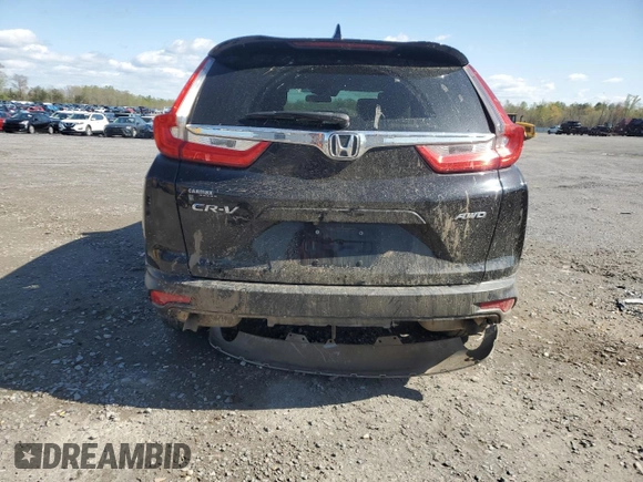 2018 Honda CR-V EX with VIN 7FARW2H54JE012712, listed as a Copart auction lot 52256715 with 69,767 mi miles and Salvage Title. Bid and sale history available at DreamBid. Image 6.