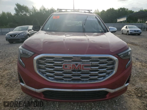 2020 GMC Terrain Denali with VIN 3GKALSEX2LL109293, listed as a Copart auction lot 52978955 with 113,411 mi miles and Salvage title. Bid and sale history available at DreamBid. Image 5.