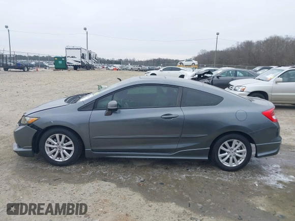 2012 Honda Civic Cpe EX-L with VIN 2HGFG3B02CH503860, listed as a IAAI auction lot 41384472 with 170,472 mi miles. Bid and sale history available at carsss.com. Image 14.