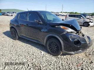2016 Nissan Juke S with VIN JN8AF5MR5GT600454, listed as a Copart auction lot 52498275 with Not provided miles and Salvage title. Bid and sale history available at DreamBid. Image 4.