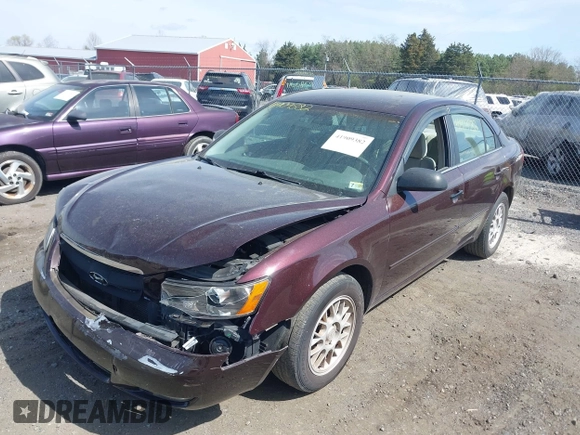 2006 Hyundai Sonata GLS with VIN 5NPEU46F36H046219, listed as a IAAI auction lot 41909382 with 86,616 mi miles and . Bid and sale history available at DreamBid. Image 2.