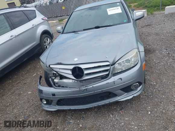 2009 Mercedes-Benz C 300 Sport with VIN WDDGF54XX9R060030, listed as a IAAI auction lot 42450340 with 192,718 mi miles and . Bid and sale history available at DreamBid. Image 12.