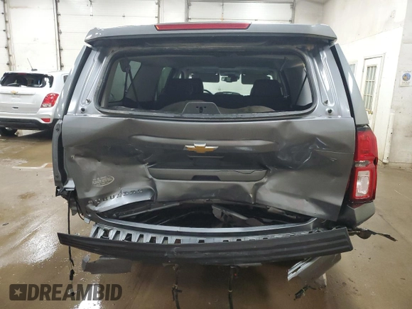 2020 Chevrolet Suburban LT with VIN 1GNSKHKCXLR188722, listed as a Copart auction lot 41432455 with 63,802 mi miles and Non Repairable. Bid and sale history available at carsss.com. Image 6.