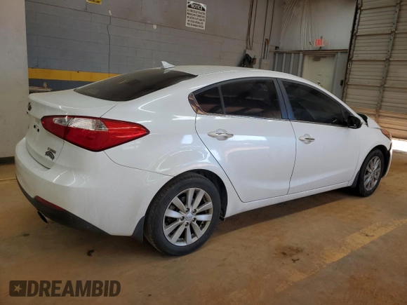 2014 Kia Forte EX with VIN KNAFX4A88E5051951, listed as a Copart auction lot 46522115 with Not Provided miles and Salvage Title. Bid and sale history available at carsss.com. Image 3.