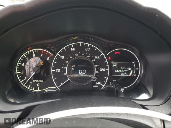 2015 Nissan Note SV with VIN 3N1CE2CP7FL424616, listed as a Copart auction lot 44236375 with 66,932 mi miles and Salvage Title. Bid and sale history available at DreamBid. Image 9.