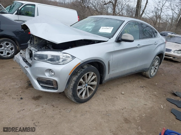 2018 BMW X6 xDrive35i with VIN 5UXKU2C50J0X49445, listed as a IAAI auction lot 41449077 with 130,912 mi miles. Bid and sale history available at carsss.com. Image 16.