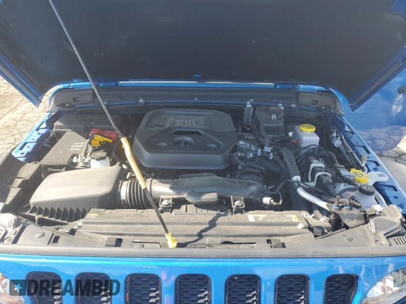 2023 Jeep Wrangler Sport with VIN 1C4HJXDN6PW543133, listed as a Copart auction lot 69230224 with 5,370 mi miles and Clean Title. Bid and sale history available at DreamBid. Image 11.