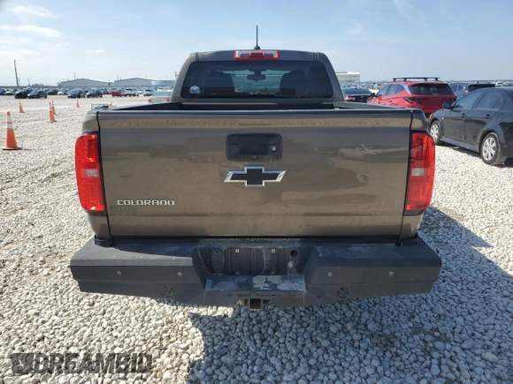 2016 Chevrolet Colorado 2WD WT with VIN 1GCGSBE36G1172092, listed as a Copart auction lot 45702695 with 102,230 mi miles and Salvage Title. Bid and sale history available at DreamBid. Image 6.