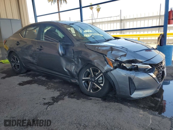 2024 Nissan Sentra SV with VIN 3N1AB8CV1RY254486, listed as a Copart auction lot 56535075 with 39,669 mi miles and Salvage Title. Bid and sale history available at DreamBid. Image 4.