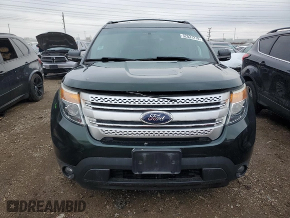 2013 Ford Explorer XLT with VIN 1FM5K8D87DGB51909, listed as a Copart auction lot 52037275 with 115,493 mi miles and Salvage Title. Bid and sale history available at carsss.com. Image 5.