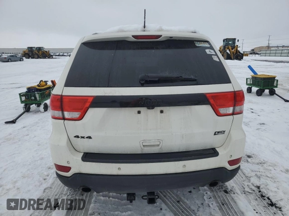 2012 Jeep Grand Cherokee Laredo with VIN 1C4RJFAT4CC335104, listed as a Copart auction lot 45306185 with 120,086 mi miles and Salvage Title. Bid and sale history available at carsss.com. Image 6.