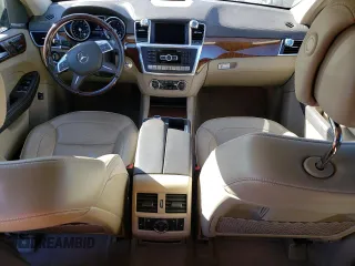 2014 Mercedes-Benz M 550 with VIN 4JGDA7DB3EA303533, listed as a Copart auction lot 89185595 with Not Provided miles and Salvage Title. Bid and sale history available at carsss.com. Image 8.