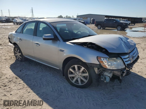 2008 Ford Taurus SEL with VIN 1FAHP24W48G133054, listed as a Copart auction lot 73537024 with 123,635 mi miles and Salvage Title. Bid and sale history available at carsss.com. Image 4.