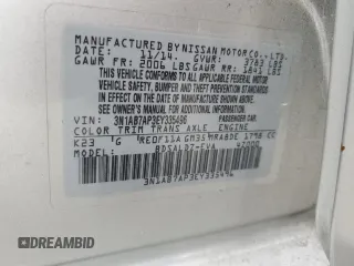 2014 Nissan Sentra SV z VIN 3N1AB7AP3EY335496, wystawiony jako Copart lot #59862315 z przebiegiem 78 507 mil mil oraz Czysty tytuł • Clean title. Historia ofert i sprzedaży dostępna na DreamBid. Obrazek 12.