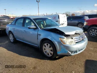 2008 Ford Taurus Limited with VIN 1FAHP28W18G181573, listed as a Copart auction lot 81151384 with 215,363 mi miles and Salvage Title. Bid and sale history available at carsss.com. Image 4.