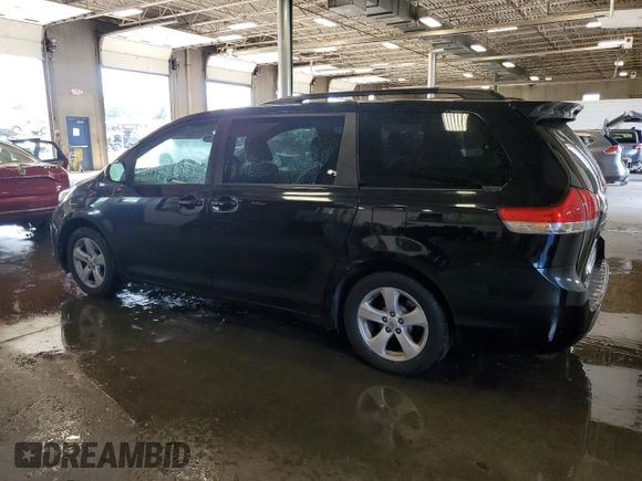 2013 Toyota Sienna LE AAS with VIN 5TDKK3DC7DS280463, listed as a Copart auction lot 61393215 with 195,785 mi miles and Salvage title. Bid and sale history available at DreamBid. Image 2.