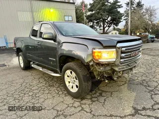 2015 GMC Canyon 2WD SLE with VIN 1GTH5BEA3F1138233, listed as a Copart auction lot 83715314 with 71,254 mi miles and Clean Title. Bid and sale history available at carsss.com. Image 1.