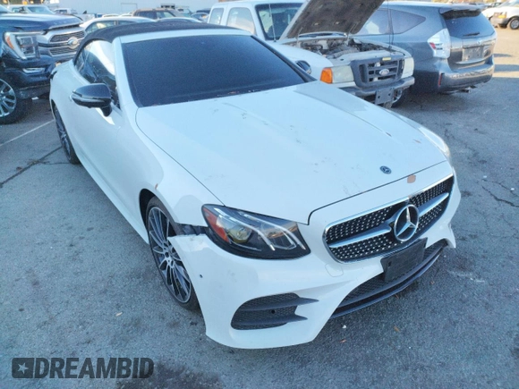 2020 Mercedes-Benz E-Class E 450 with VIN W1K1K6HB4LF144245, listed as a Copart auction lot 66660472 with 0 mi miles. Bid and sale history available at carsss.com. Image 1.