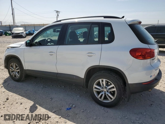 2017 Volkswagen Tiguan S with VIN WVGBV7AX8HK028302, listed as a Copart auction lot 52617685 with 108,191 mi miles and Salvage Title. Bid and sale history available at DreamBid. Image 2.