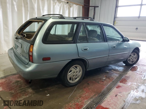 1997 Ford Escort LX z VIN 3FALP15P9VR107467, wystawiony jako Copart lot #76061074 z przebiegiem 69 873 mil mil oraz Czysty tytuł • Clean title. Historia ofert i sprzedaży dostępna na DreamBid. Obrazek 3.