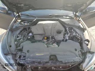 2020 Infiniti Q50 Red Sport 400 with VIN JN1FV7AR9LM660491, listed as a Copart auction lot 48175725 with 39,540 mi miles and Salvage Title. Bid and sale history available at carsss.com. Image 11.