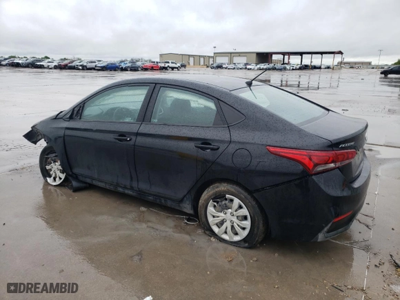 2021 Hyundai Accent SE with VIN 3KPC24A69ME140739, listed as a Copart auction lot 51937505 with 0 mi miles and Salvage Title. Bid and sale history available at carsss.com. Image 2.