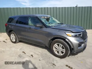 2022 Ford Explorer with VIN 1FMSK7BHXNGA48629, listed as a Copart auction lot 81516644 with 26,406 mi miles and Salvage Title. Bid and sale history available at carsss.com. Image 4.