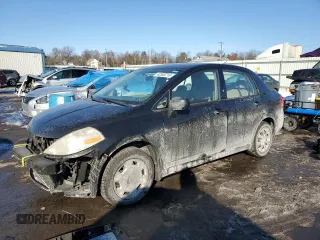 2009 Nissan Versa 1.8 S with VIN 3N1BC11E59L403040, listed as a Copart auction lot 42345715 with 193,671 mi miles and Salvage Title. Bid and sale history available at carsss.com. Image 1.