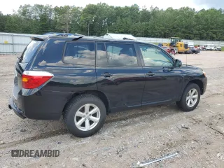 2009 Toyota Highlander with VIN JTEDA41A792008364, listed as a Copart auction lot 63490765 with 143,392 mi miles and Salvage title. Bid and sale history available at DreamBid. Image 3.