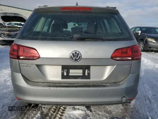 2015 Volkswagen Golf SportWagen S with VIN 3VWA17AU1FM505365, listed as a Copart auction lot 81634734 with 173,166 mi miles and Salvage Title. Bid and sale history available at carsss.com. Image 6.