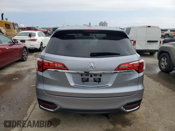 2016 Acura RDX Tech Pkg with VIN 5J8TB4H53GL012569, listed as a Copart auction lot 44129635 with 82,114 mi miles and Salvage Title. Bid and sale history available at carsss.com. Image 6.