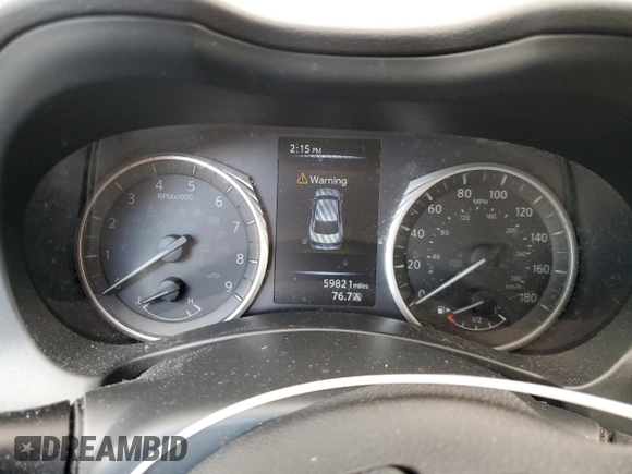 2018 Infiniti Q50 Luxe with VIN JN1EV7AP1JM353730, listed as a Copart auction lot 65150885 with 59,821 mi miles and Salvage title. Bid and sale history available at DreamBid. Image 9.