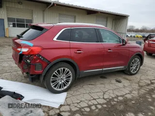 2016 Lincoln MKX Reserve with VIN 2LMTJ8LR9GBL29260, listed as a Copart auction lot 48783825 with 125,140 mi miles and Clean Title. Bid and sale history available at DreamBid. Image 3.