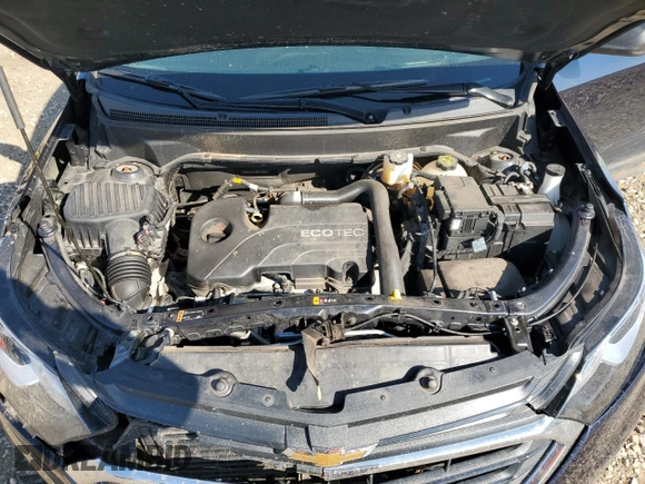 2021 Chevrolet Equinox LS z VIN 3GNAXHEVXMS146091, wystawiony jako Copart lot #55772595 z przebiegiem 53 215 mil mil oraz Szkoda całkowita • Salvage title. Historia ofert i sprzedaży dostępna na DreamBid. Obrazek 12.