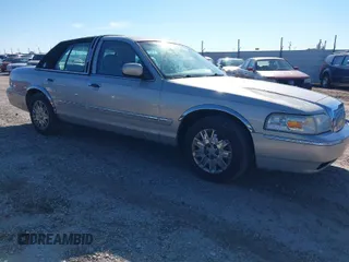 2006 Mercury Grand Marquis GS with VIN 2MEFM74VX6X608873, listed as a IAAI auction lot 40897128 with 163,189 mi miles and . Bid and sale history available at DreamBid. Image 1.