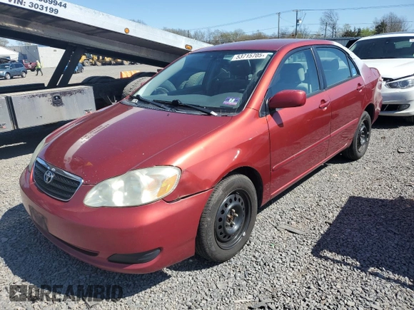 2006 Toyota Corolla CE with VIN 2T1BR30E06C677253, listed as a Copart auction lot 53715705 with 153,230 mi miles and Clean Title. Bid and sale history available at DreamBid. Image 1.