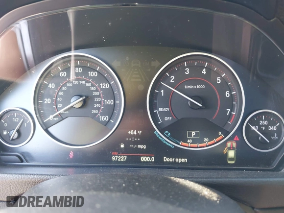 2013 BMW 3 Series 335i with VIN WBA3A9G5XDNP36238, listed as a IAAI auction lot 42347821 with 97,227 mi miles and . Bid and sale history available at DreamBid. Image 7.