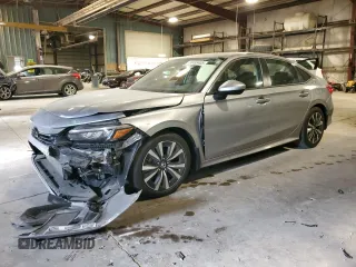 2024 Honda Civic EX z VIN 2HGFE1F74RH300608, wystawiony jako Copart lot #56465405 z przebiegiem 41 983 mil mil oraz Szkoda całkowita • Salvage title. Historia ofert i sprzedaży dostępna na DreamBid. Obrazek 1.