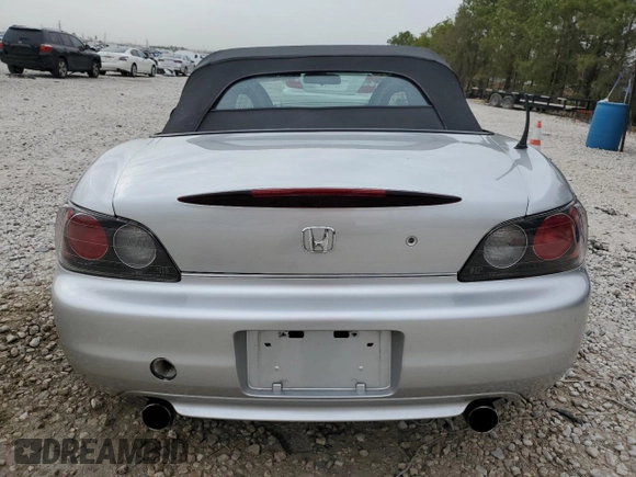 2003 Honda S2000 with VIN JHMAP11413T002901, listed as a Copart auction lot 48122405 with 208,560 mi miles and Salvage Title. Bid and sale history available at DreamBid. Image 6.