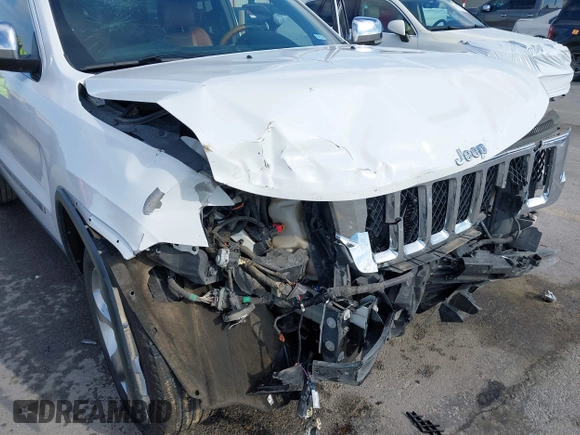 2013 Jeep Grand Cherokee Overland with VIN 1C4RJECT6DC533434, listed as a IAAI auction lot 41656116 with 122,809 mi miles. Bid and sale history available at carsss.com. Image 19.