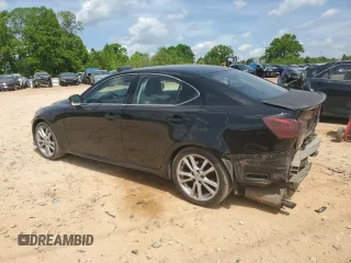 2006 Lexus IS 250 with VIN JTHBK262062006027, listed as a Copart auction lot 52679345 with 232,564 mi miles and Salvage Title. Bid and sale history available at DreamBid. Image 2.